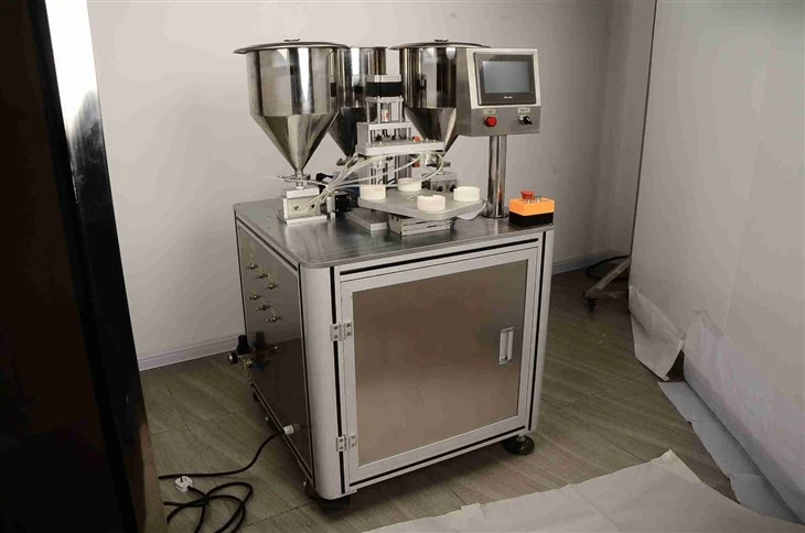 BB CC Cosmetic Air Cushion Cream Filling Machine